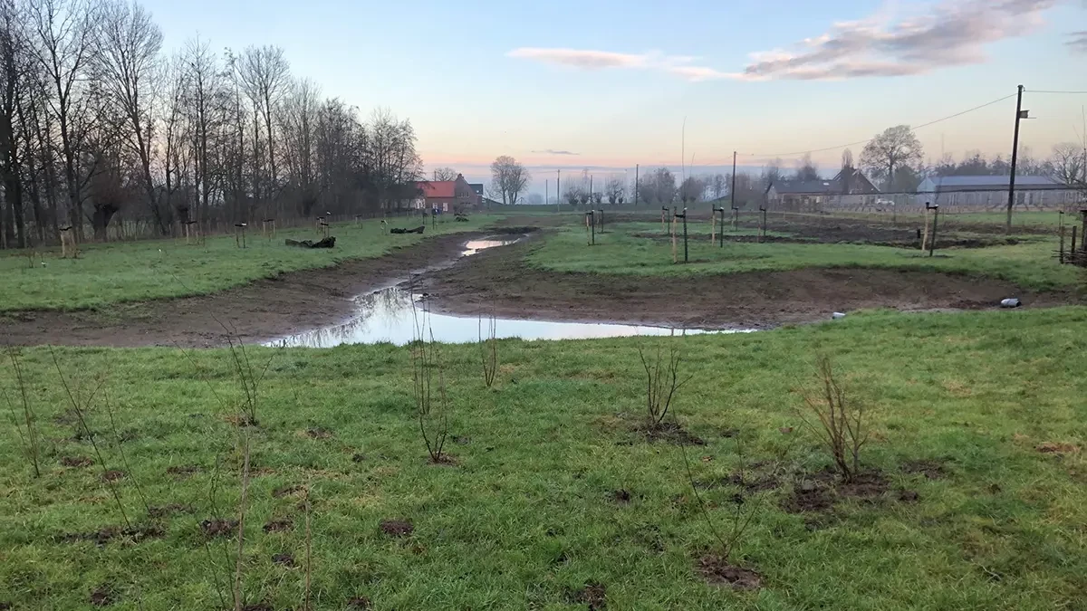 Landschapsplannen sloot
